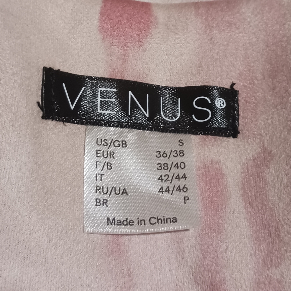 VENUS Tie Dye Faux Suede Moto Jacket - Picture 7 of 11